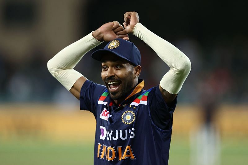 Hardik Pandya was the Man of the Series in India's 2-1 T20I series win over Australia